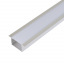 Профиль алюминиевый для светодиодной ленты 1м Brille BY-068 Серый 33-584 Одеса