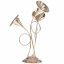 Настольная лампа в современном стиле музыкальная труба Brille 40W BL-413 Золотистый Київ
