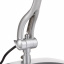 Настольная лампа в современном стиле офисная Brille 40W SL-06 Серебристый Виноградів