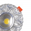 Точечный светильник Brille LED 3W HDL-M48 Бесцветный 36-342 Київ