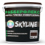 Краска резиновая суперэластичная сверхстойкая SkyLine РабберФлекс Коричневый RAL 8017 6 кг Кропивницкий