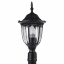 Вуличний ліхтар Brille 60W GL-03 Чорний в класичному стилі Дніпро