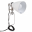 Настольная лампа в современном стиле на прищепке Brille 40W MTL-20 Белый Полтава