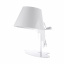 Настольная лампа в современном стиле с абажуром Brille 60W BL-314 Белый Ужгород