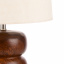 Настольная лампа минимализм с абажуром Brille 40W TL-09 Коричневый Ужгород