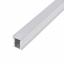 Профиль алюминиевый для светодиодной ленты 1м Brille BY-064 Серый 33-576 Львов