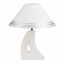 Настольная лампа минимализм с абажуром Brille 60W TL-84 Белый Хмельницький