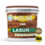 Лазурь декоративно-защитная для обработки дерева SkyLine LASUR Wood Дуб темный 10л Суми