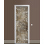 Наклейка на дверь Zatarga «Алмазная роса» 650х2000 мм виниловая 3Д наклейка декор самоклеящаяся Харьков