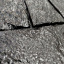 Самоклеящаяся 3D панель Sticker Wall SW-00001374 Камень черный 1115х300х11мм Полтава