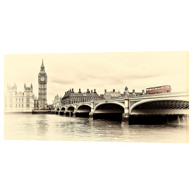 Картина на холсте Декор Карпаты Лондон 50х100 см (g147)