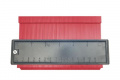 Універсальний вимірювач контуру SUNROZ контурна лінійка 14 см Червоний (SUN5655)