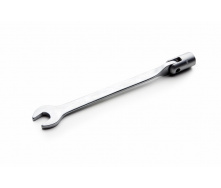 Ключ рожково - накидной СИЛА шарнирный CrV 9 мм (031056)