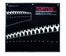 Набір ключів комбінованих 26 шт 6-32 мм TOPTUL Super-Torque GPAW2601