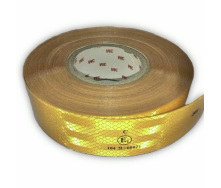 Светоотражающая самоклеящаяся лента 3M 5х300 см Жёлтая (E1-104R-00821-YELLOW3)
