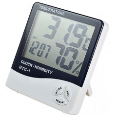Цифровий термогігрометр HTC LCD 3 в 1 HTC-1 Ізюм