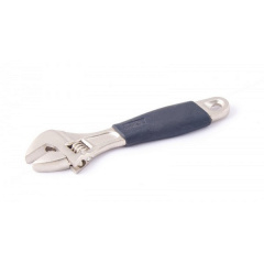 Ключ розвідний MASTERTOOL 150 мм 0-20 мм з гумовою ручкою 76-0121 Луцьк