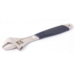 Ключ разводной MASTERTOOL 300 мм 0-35 мм с обрезиненной ручкой 76-0124 Коростень
