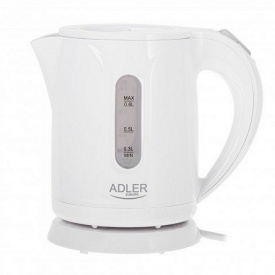 Електричний чайник 0.8 л Adler AD 1371w White N