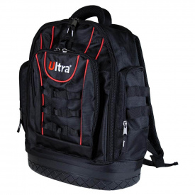 Рюкзак Ultra для інструменту 20 кишень 460×370×160мм 27л Чорний (7411852)