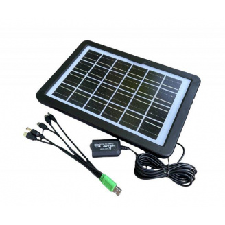 Сонячний зарядний пристрій CCLAMP CL-680 6V 8W (3_03010)