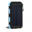 УМБ Power Bank Solar ES1600 фонарик + компас с солнечной панелью 16000 mAh Влагозащищен (ES16000) Славянск