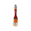 Пензлик малярський Polax флейцева дерев'яна ручка Євро 1.5" (14-002) Ромни