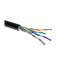 Витая пара кабель OK-net КПП-ВП (250) 4*2*0.57 UTP-cat.6 (UTP медь наружный) бухта 305м черный Полтава