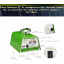 Автономна портативна сонячна система Yinghao 30 W з Блоком Живлення 12 Ач та 4 лампами (YH3001) Пологи
