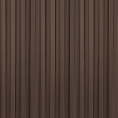 Декоративная стеновая рейка орех 160x23x3000мм (D) SW-00001535