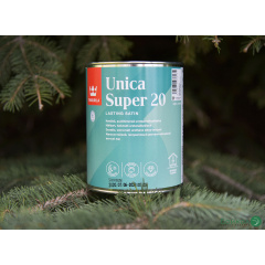Полуматовый лак Unica Super 20 – Tikkurila (банка 0,9 л) Херсон