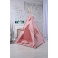 Вигвам для Девочки Пудровый с рюшами детская палатка домик с ковриком- подушечки и подушкой 110*110*180 см Винница