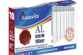 Секция литого радиатора алюминиевого AQUAVITA 350/80, 16 бар