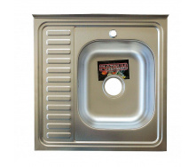 Кухонна Мийка Platinum 6060 R Satin 0,4 мм (270206)