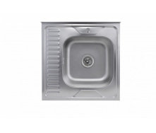 Миття кухонне з нержавіючої сталі Platinum 6060 R САТИН 07 / 160