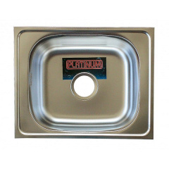 Кухонная Мойка Platinum 4050 Satin 0,4 мм (270211) Ровно