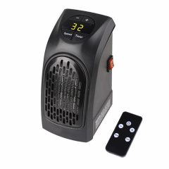 Тепловентилятор с пультом Handy Heater 400 Вт Черный (55509873) Обухов