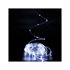 Гирлянда светодиодная нить Led Капли росы дюралайт на 100 светодиодов с USB подключением 9 м Белый Херсон