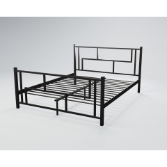 Ліжко двоспальне BNB AmisDesign 140x200 чорний Гайсин
