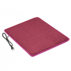 Коврик с подогревом и термоизоляцией Теплик Комфорт 50×80 см Темно-розовый Херсон