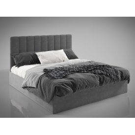 Кровать BNB BacardiDesign без подъемного механизма 160x200 серый