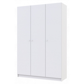 Шкаф для одежды Doros Promo Белый/Белый 3 ДСП 135х48х204 (44900197)