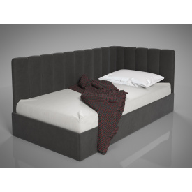Ліжко-диван BNB BacardiDesign з підйомним механізмом каркас метал 120x190 сірий