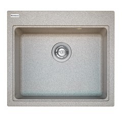 Кухонна Мийка Platinum Vesta 5852 Сіра