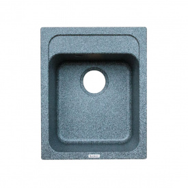 Мийка гранітна для кухні Platinum 4050 KORRADO матова Графіт