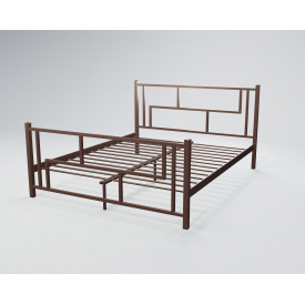 Ліжко двоспальне BNB AmisDesign 140x200 коричневий