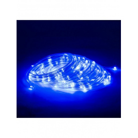 Гирлянда светодиодная нить Led Капли росы дюралайт 100 светодиодов с USB подключением 9 м Синий