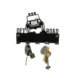 Вішалка для ключів ключниця Ferrum Позашляховик колір чорний (ВК003)
