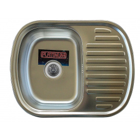 Миття кухонне з нержавіючої сталі Platinum 6349 ДЕКОР 08 / 180