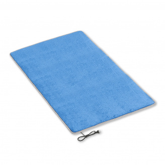Килимок з підігрівом та термоізоляцією Теплик Комфорт 100×200 см Синій